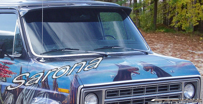 Custom Ford Econoline Van  All Styles Sun Visor (1975 - 1991) - $299.00 (Part #FD-006-SV)